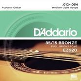 D'Addario EZ920 12-54 struny do gitary akustycznej