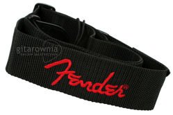 FENDER pasek gitarowy Red Fender Logo