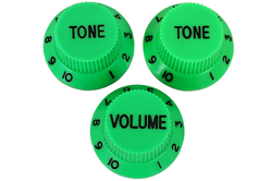 Gałki Volume, Tone do stratocastera zielone