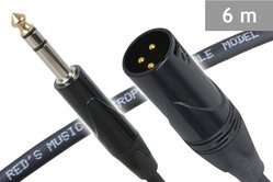 Red'S Music MC1560BLK kabel jack- xlr męski