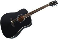 Harley Benton D120 BK gitara akustyczna