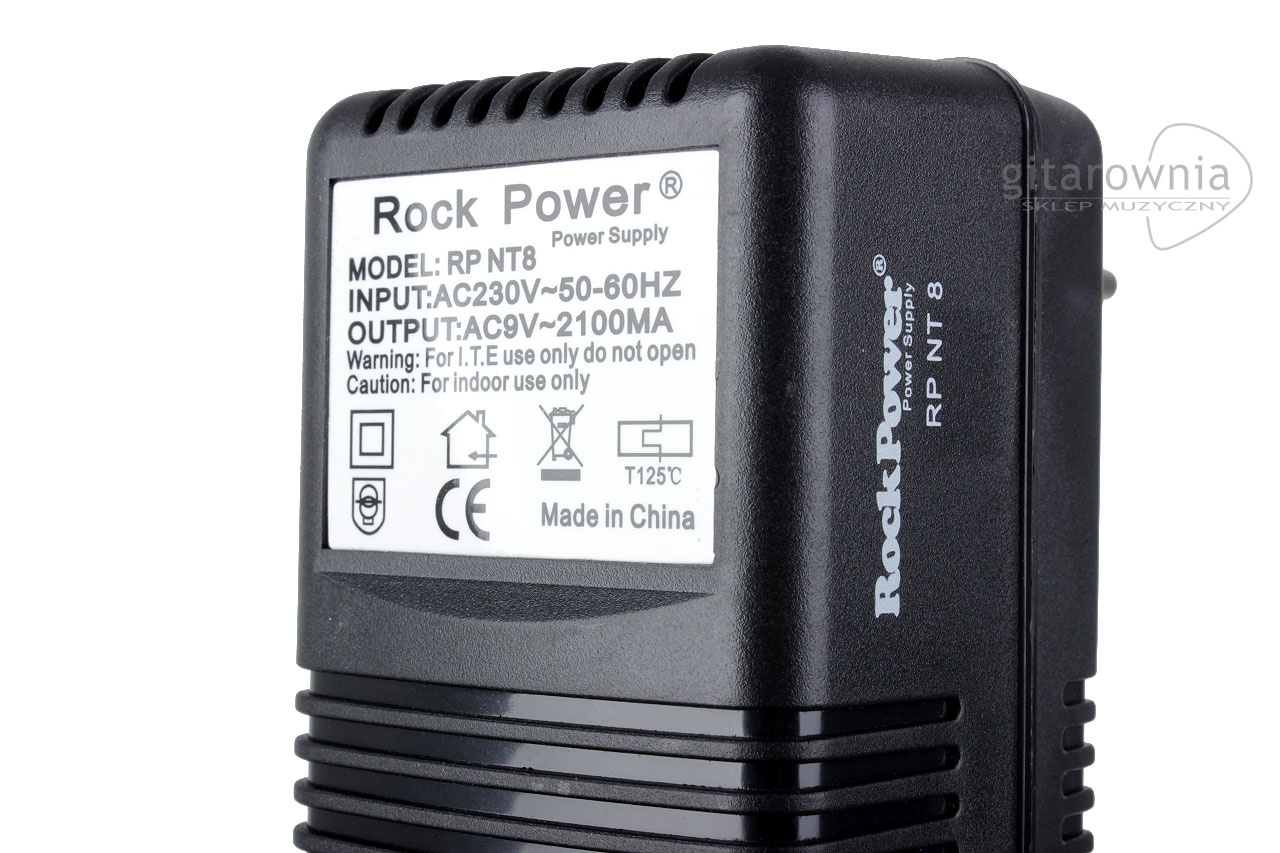 ROCK POWER RPNT8EU RP NT 8 EU Power Supply zasilacz AC 9V / 2.1A