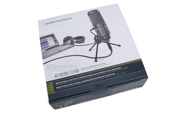 AUDIO-TECHNICA AT2020USB+ mikrofon pojemnościowy