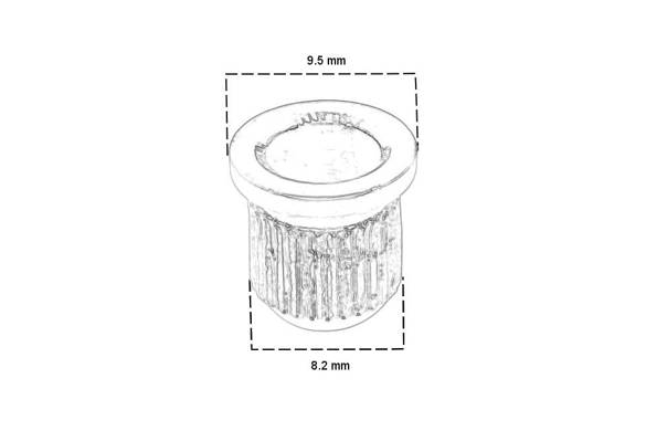 Boston TB-07-B tuleje strunowe czarne