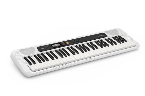 CASIO CTS200WE keyboard + zasilacz, pulpit