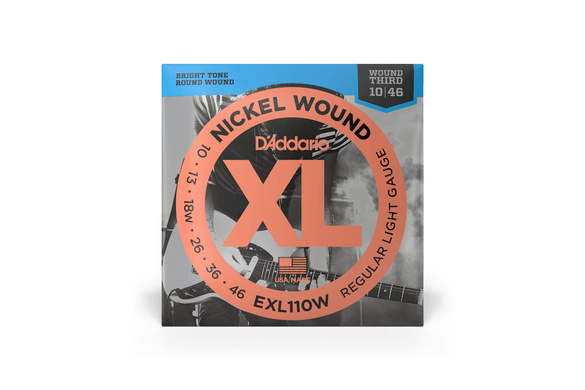 D'ADDARIO EXL110W struny | 10-46