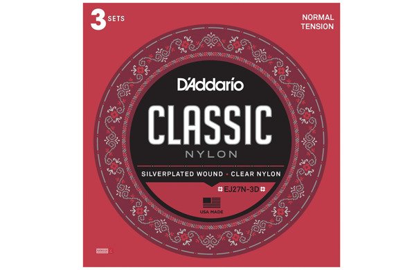 D'Addario  TRÓJPAK  EJ27N struny klasyczne