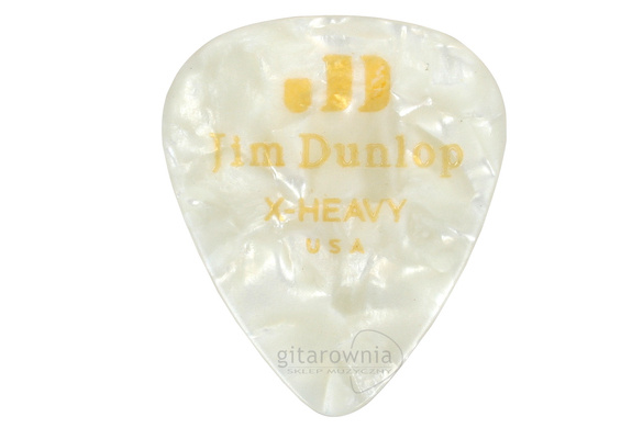 DUNLOP Genuine Celluloid kostka gitarowa Pearloid X-HVY