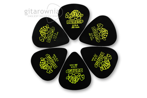 DUNLOP Tortex® Pitch Black Standard kostka gitarowa .60