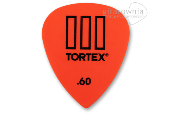 DUNLOP Tortex® TIII kostka gitarowa .60