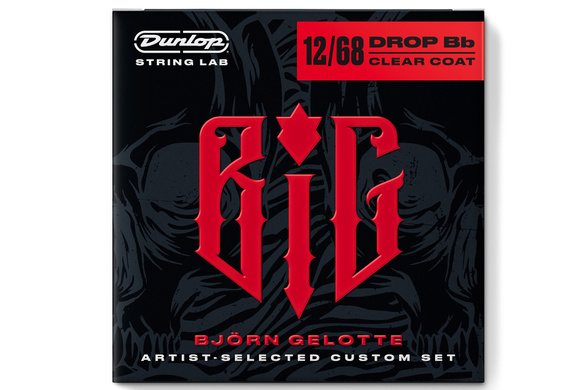 Dunlop BIG1268 DROP Bb struny do gitary elektrycznej  12-68