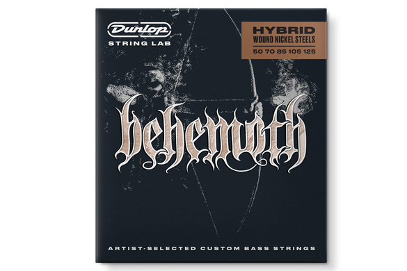 Dunlop Behemoth Hybrid Wound Nickel Strung 50-125