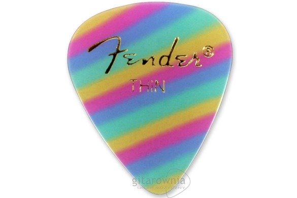 FENDER 1980351101 kostka gitarowa Rainbow Thin  .46