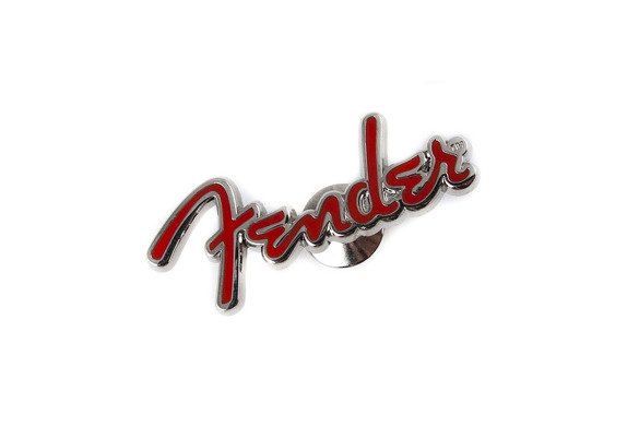 FENDER 9100207000 Przypinka logo | czerwona