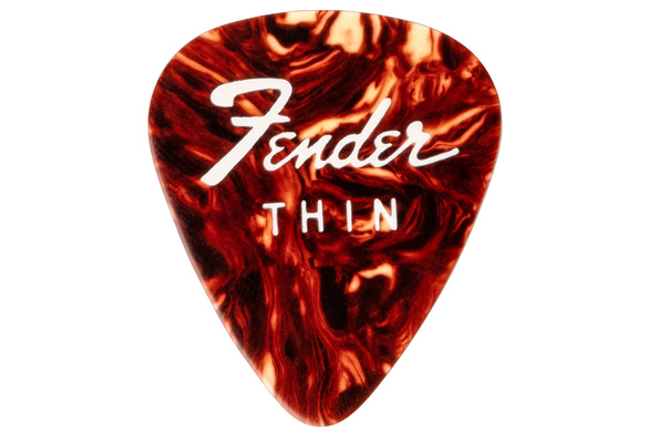 FENDER zestaw 12 kostek gitarowych Fine Electric Pick Tin
