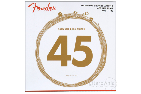 Fender 7060  struny do basu akustycznego 45-100