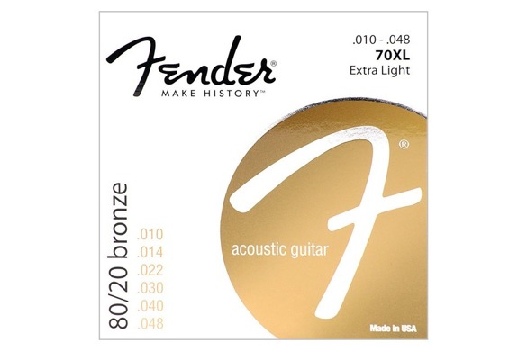 Fender 70XL 10-48 struny do gitary akustycznej