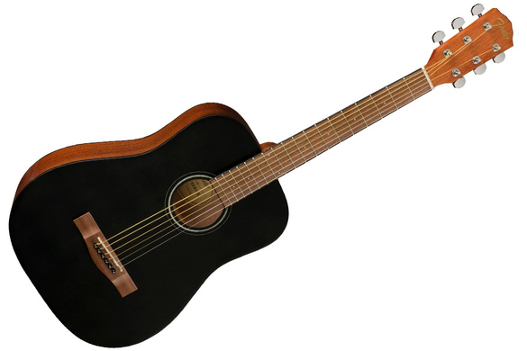 Fender FA-15 gitara akustyczna 3/4 BLK