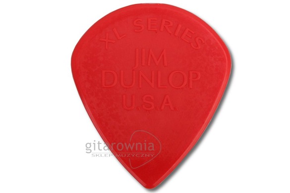 JIM DUNLOP kostka gitarowa Jazz III XL  Red Nylon 