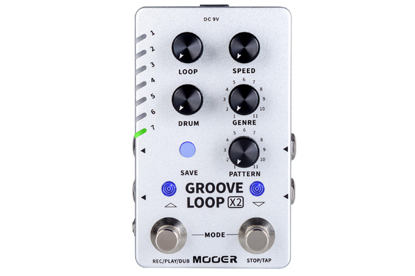 MOOER efekt gitarowy Groove Loop X2