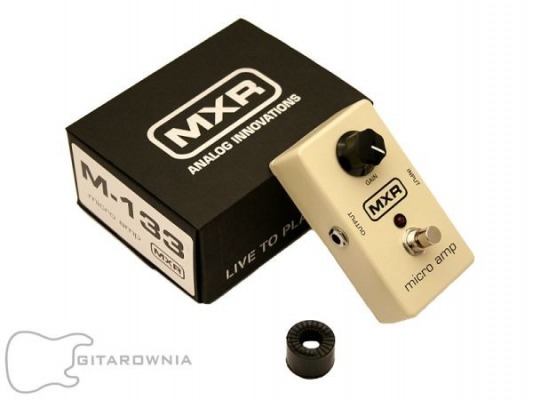 MXR efekt do gitary elektrycznej typu Booster - MICRO AMP M133