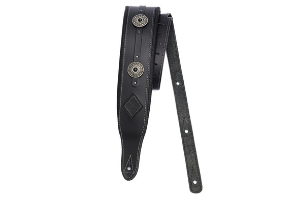 Minotaur Straps Boston Padded Black 111908 pas gitarowy