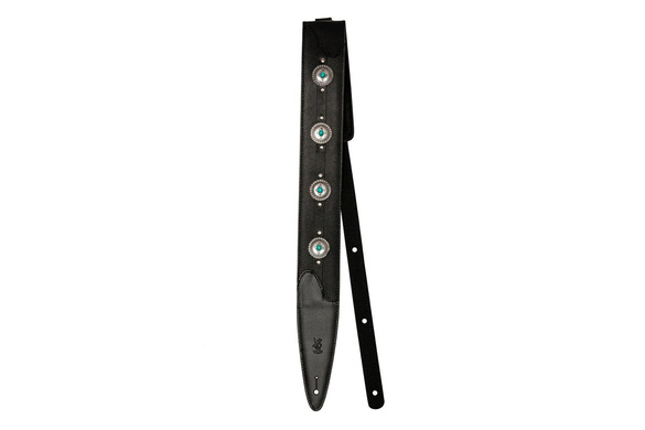 Minotaur Straps Texas Concho Black 386693 pas gitarowy