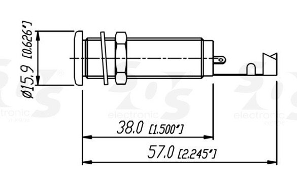 NEUTRIK Rean NYS2203 gniazdo Jack 6.3 TRS 