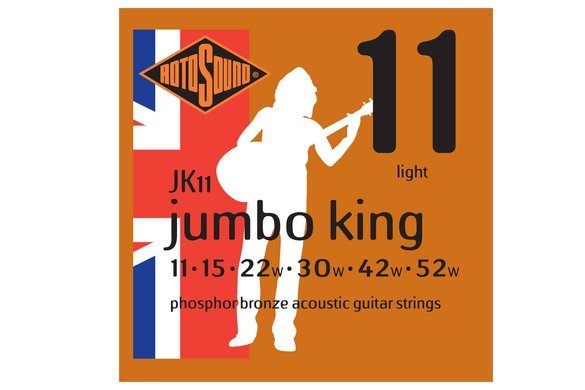 ROTOSOUND JK11 struny do gitary akustycznej 11-52 