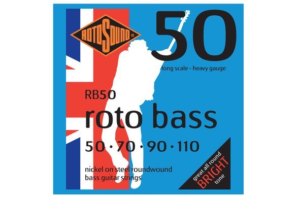 ROTOSOUND RB50 struny do gitary basowej 50-110