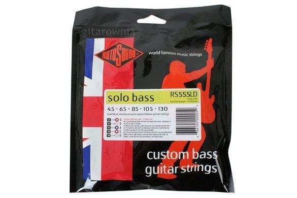 ROTOSOUND RS555LD struny do gitary basowej 5-strunowej 45-130