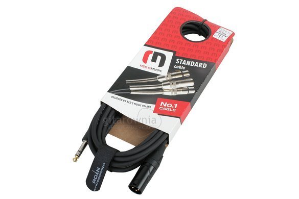 Red'S Music MC1560BLK kabel jack- xlr męski