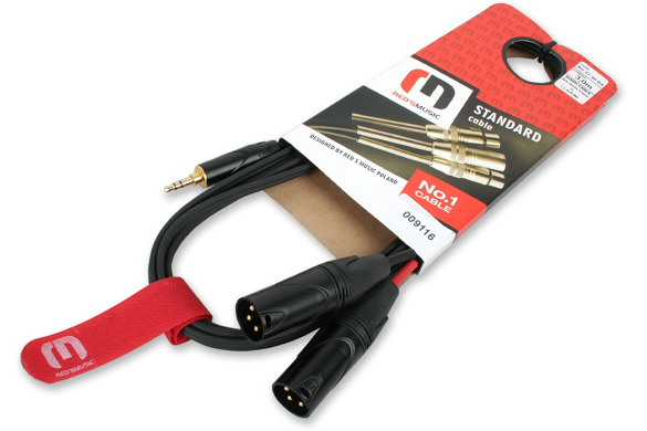 Red's Music kabel jack 3,5 - 2 x XLR