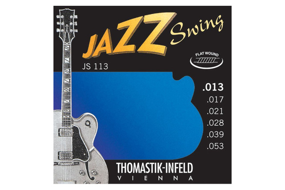 THOMASTIK-INFELD JS113 struny do gitary jazzowej 13-53