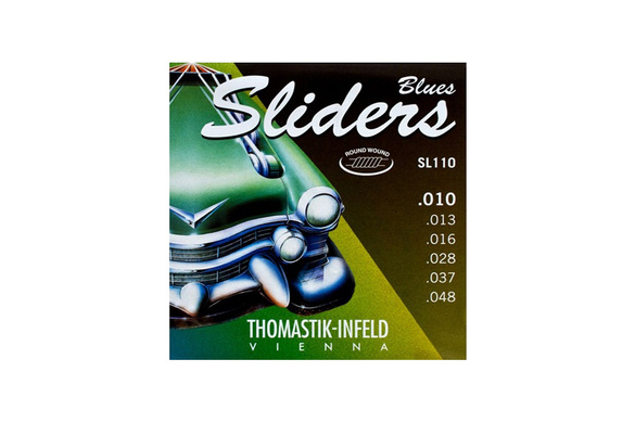 THOMASTIK-INFELD SL110 Blues Sliders struny do gitary elektrycznej 10-48